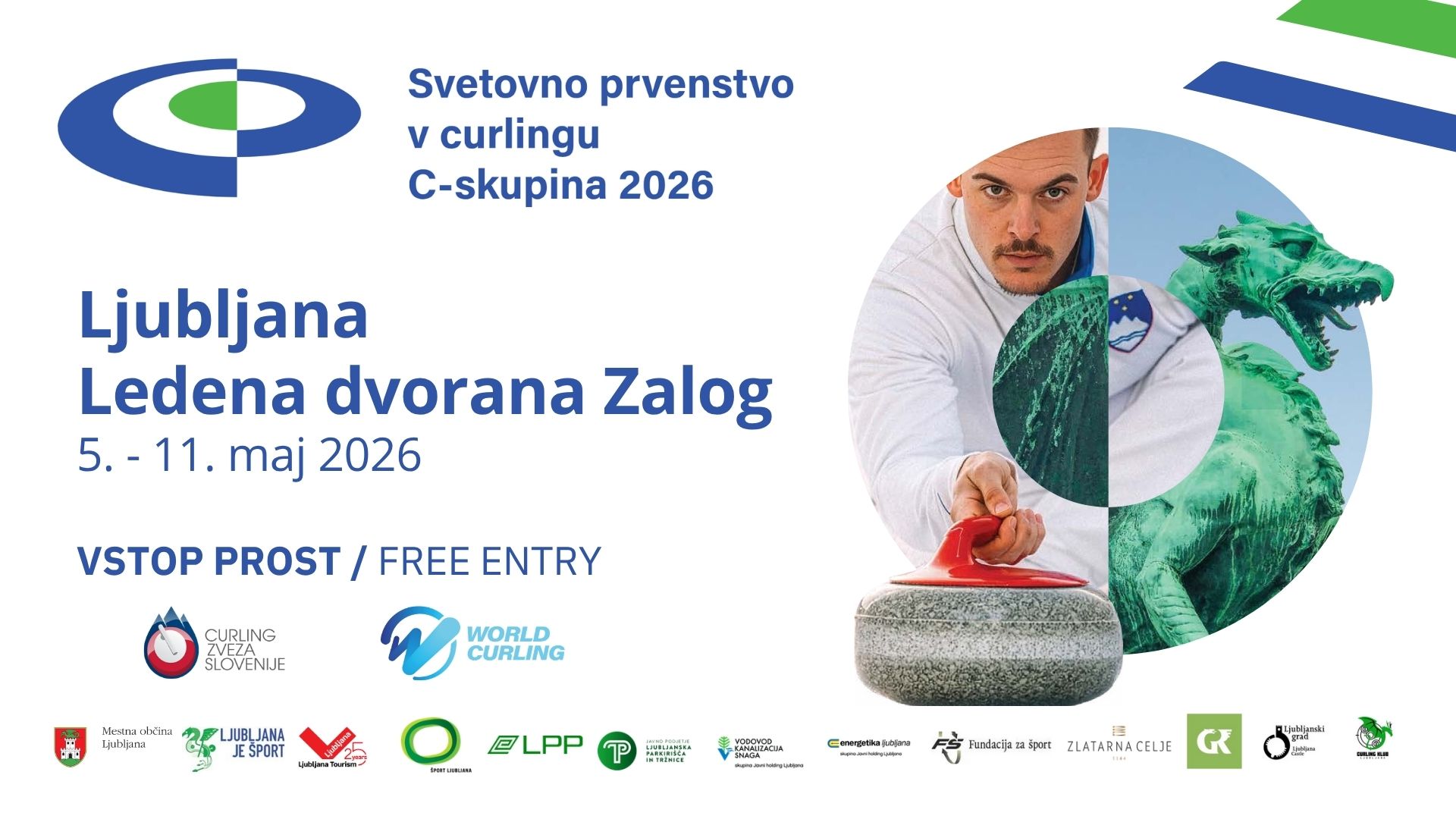 Svetovno prvenstvo v curlingu C-skupina 2026 v Ledeni dvorani Zalog